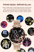 DaTeoy Lady Smart Watch,1.19 inch AMOLED Screen,Luxury design,Heart Rate & Blood Oxygen Monitoring, IP68 Waterproof, Fitness Tracker with Multiple Sport Modes, Compatible with iOS & Android