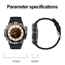 Dateoy Rugged Explorer – AMOLED Display, Built-in GPS,Compass Altitude, & Multidimensional Health Management