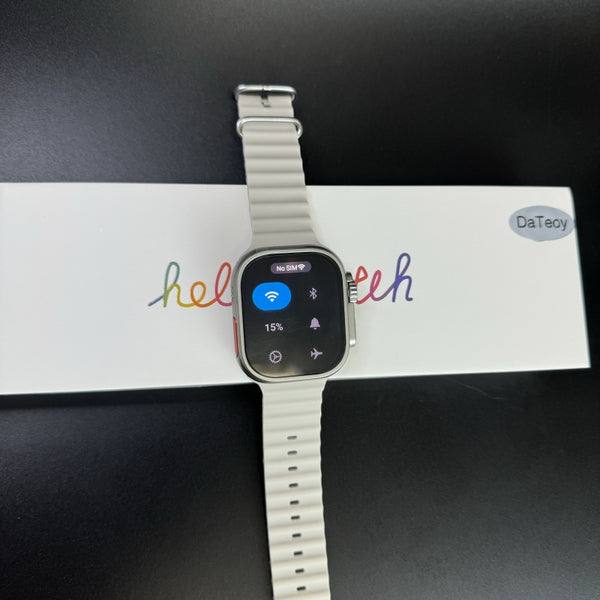 DaTeoy Android Hello Watch - SIM Card 4G Network, WiFi, Retractable camera,2.26" AMOLED Screen, Extensive App Compatibility