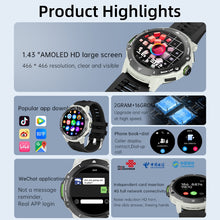 DaTeoy G15PRO 4G Android Smartwatch - 1.43